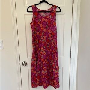 Gudrun Sjoden Floral Sleeveless Sundress M